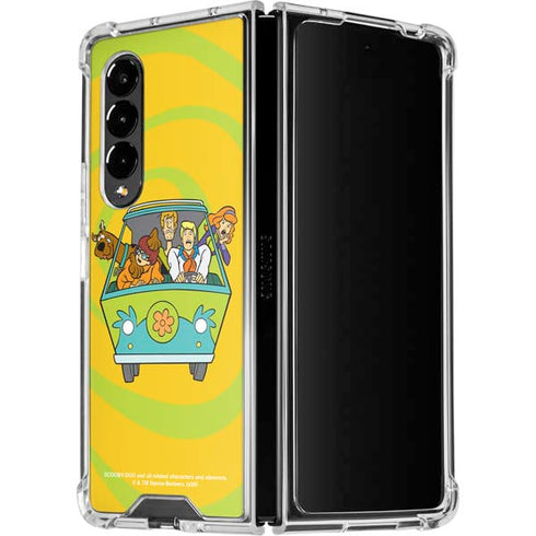 Scooby Doo Mystery Machine Van Galaxy Z Fold4 5G Clear Case